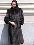 CLASSIC RANCH MINK FUR COAT sz10 #3687