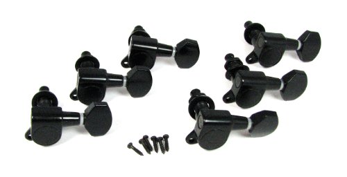 6pc set of Black 6-in-a-line