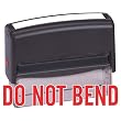 Large Do Not Bend Stamp