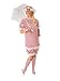 Womens 1920's Bathing Suit Costume L