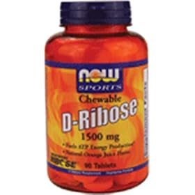 D-Ribose (1500mg) Chewable Orange Juice 90 tabsD-Ribose (1500mg)
