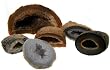 Agate Geode OCCOs 1 Kilo (2.2 lbs) Assorted 5 to 9 Pieces - Grade B