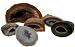 Agate Geode OCCOs 1 Kilo (2.2 lbs) Assorted 5 to 9 Pieces - Grade B
