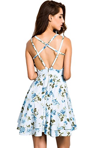 kimchi blue scarlett fit flare dress Kimchi Blue Scarlett Fit & Flare Dress ASO Caroline Forbes TVD Purple  Floral 8