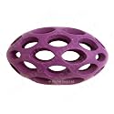 Cyber-Dog Rubber Lattice Rugby Ball Dog Toy