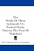 The Works Of Oliver Goldsmith V1: Poetical Works, Dramar, The Vicar Of Wakefield (Paperback)