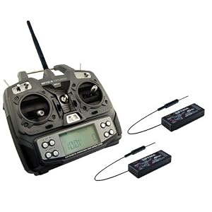 Optic 6 2.4GHz Tx w 2 Optima7Rx by 