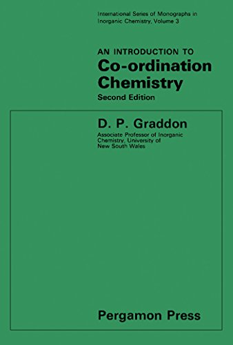 An Introduction to Co-Ordination Chemistry: International Series of Monographs in Inorganic Chemistry