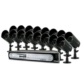 Defender SENTINEL4 Web Ready 16 Channel DVR Security System Digital Video Recorder with 16... by Defender