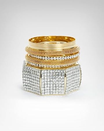 New Glam Statement Bangle Set