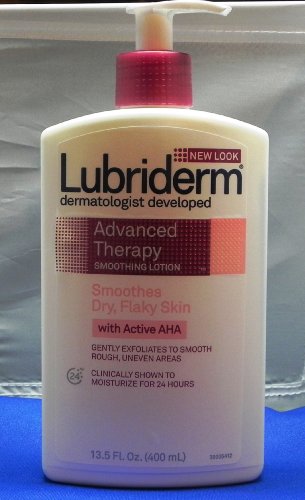 Lubriderm Advanced Therapy Smoothing Body Lotion, 13.5-Ounce Pump Bottle