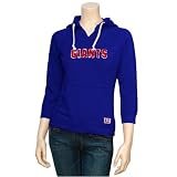 Touch by Alyssa Milano New York Giants Ladies Royal Blue Brushed Washed Hoody Sweatshirt