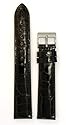 Men's Genuine Louisiana Alligator Watchband Brown 20mm Watch Band
