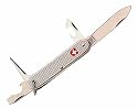 Wenger 17001 Soldatenmesser, 4-teilig, mit Ring