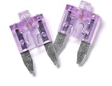 Littelfuse Smart Glow Mini Blade-style Fuses 2-pack -- 8 sizes available 3-amp