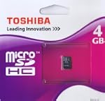 Memory card SDHC-Micro 4GB Toshiba