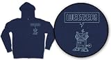 Apparel : Weezer - Angry Bot Zip Hoodie