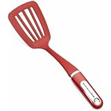 KitchenAid Nylon Slotted Turner, Red