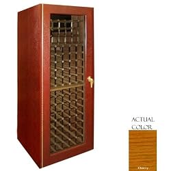 Vinotemp Vino-250g-ch 160 Bottle Wine Cellar - Glass Doors / Cherry Cabinet
