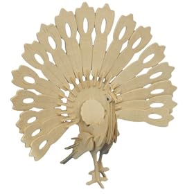 Peacock - Woodcraft Construction Kit