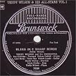 Teddy Wilson and His All Stars V.1