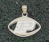 Anderson Jewelry Purdue Boilermakers Pierced Football Gold Charm
