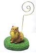 Pomeranian Red dog figurine Memo Holder