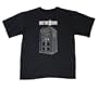 Dr. Doctor Who Police Booth Linear Tardis Navy T-shirt Tee