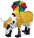 Cow Parade Mooing in the Rain
