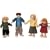 Plan Toys 74150 Doll Family White
