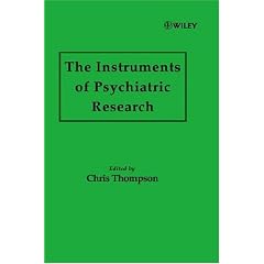 Instruments of Psychiatric Research