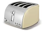Morphy Richards 4 Slice Toaster 44469 Cream