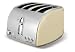 Kitchen & Housewares : Morphy Richards 4 Slice Toaster 44469 Cream