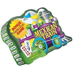 Mexican Train Deluxe Number Domino Set
