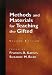 Book Methods And Materials For Teaching The Gifted