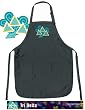 Tri Delta Dolphin Design Apron NCAA College Logo Black Tri Delta TOP RATED for Grilling, Barbecue, Kitchen and Cooking Best Unique Gifts for a Man, Men, HIM HER Women, Ladies. GIFT IDEA!