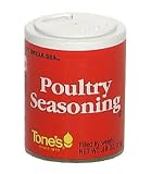 Tone's Poultry Seasoning, .40-Ounce Containers (Pack of 6) (Pack of 3)