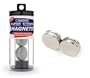 Magcraft NSN0604 1-Inch by 1/8-Inch Rare Earth Disc Magnets, 4-Count