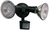 Tools & Hardware : Cooper/Regent MS35 Motion Activated Halogen Quartz Flood Lights, Bronze 100-Watt