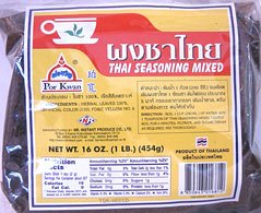 Por Kwan brand Thai Ice Tea Mix - 16 oz