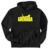 Sweatshirt Black  Silhouette Grenada  Country