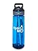 Hydr8 M8 - Health and Fitness Pro Water Bottle - Tritan Material - 700ml (24oz) - Blue
