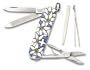 Victorinox Swiss Army Classic Edelweiss Pocket Knife (Blue)
