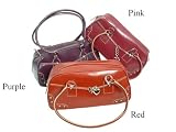 XOXO Charm Patent Leather Handbag