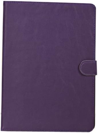 HELPYOU Purple iPad Air New Luxurious Flip Folio PU Leather Cover Stand Protective Case for Apple Ipad 5/iPad Air