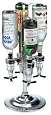 Global Decor 170 Rotating 4 Bottle 1-1/2-Ounce Drink Dispenser