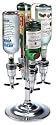 Global Decor 170 Rotating 4 Bottle 1-1/2-Ounce Drink Dispenser