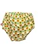 Celery Dot Diaper Cover by Zutano - Multi-colored - 6-12 Mths