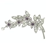 Lilac Branch Flower Pin Brooch