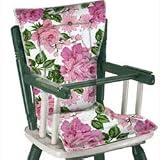 Easy--To-Clean High Chair Cushion/Floral Print